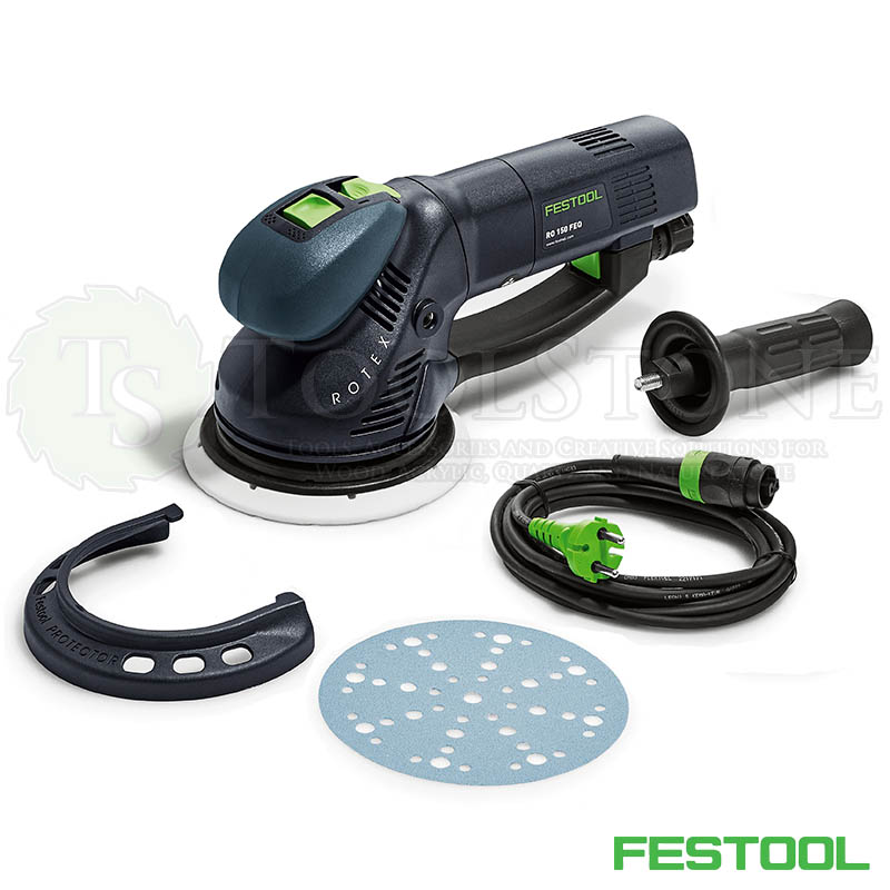 Эксцентриковая шлифмашинка Festool Rotex RO 150 FEQ 575066 «3-в-1» с редуктором, комплектация в картонной коробке