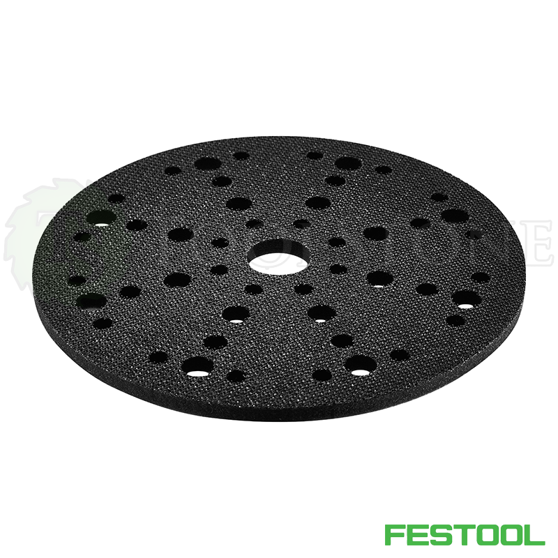 Промежуточная демпферная подложка Festool 203348, IP-STF D150/MJ2-5/2, Ø145 мм, на липучке, толщина 5мм, 48 отв., 2 шт.