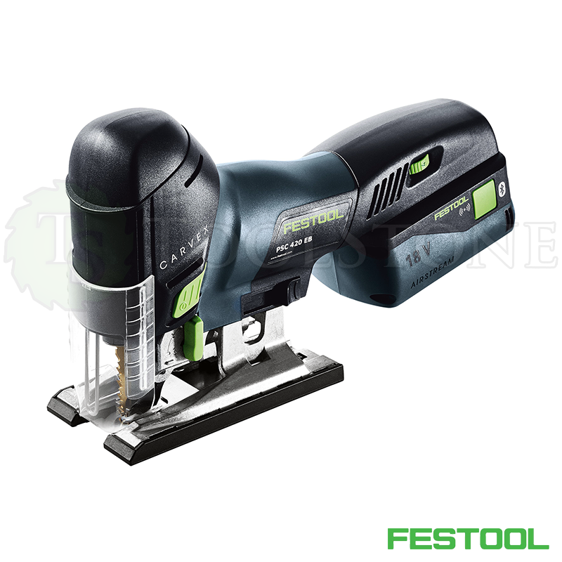 Аккумуляторный маятниковый лобзик Festool Carvex PSC 420 Li 5,2 EBI-Plus 575683, 1 аккумулятор 18 В 5.2 А/ч, зар.устройство TCL 6, в систейнере